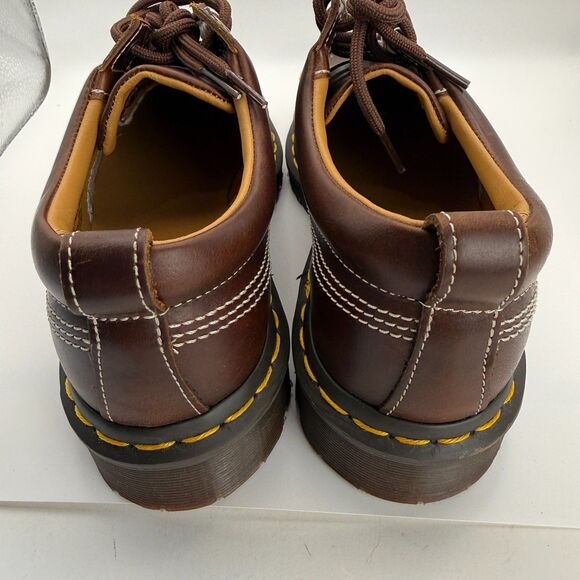 Dr. Martens Lowell Leather Moc Toe Shoes Butterscotch Brown Size USM 8 / USL 9 main image 9